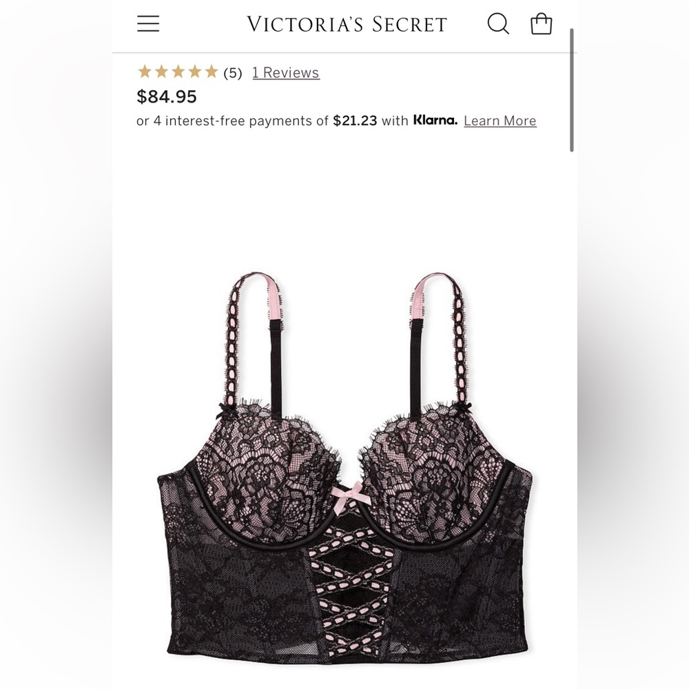 VS corset top